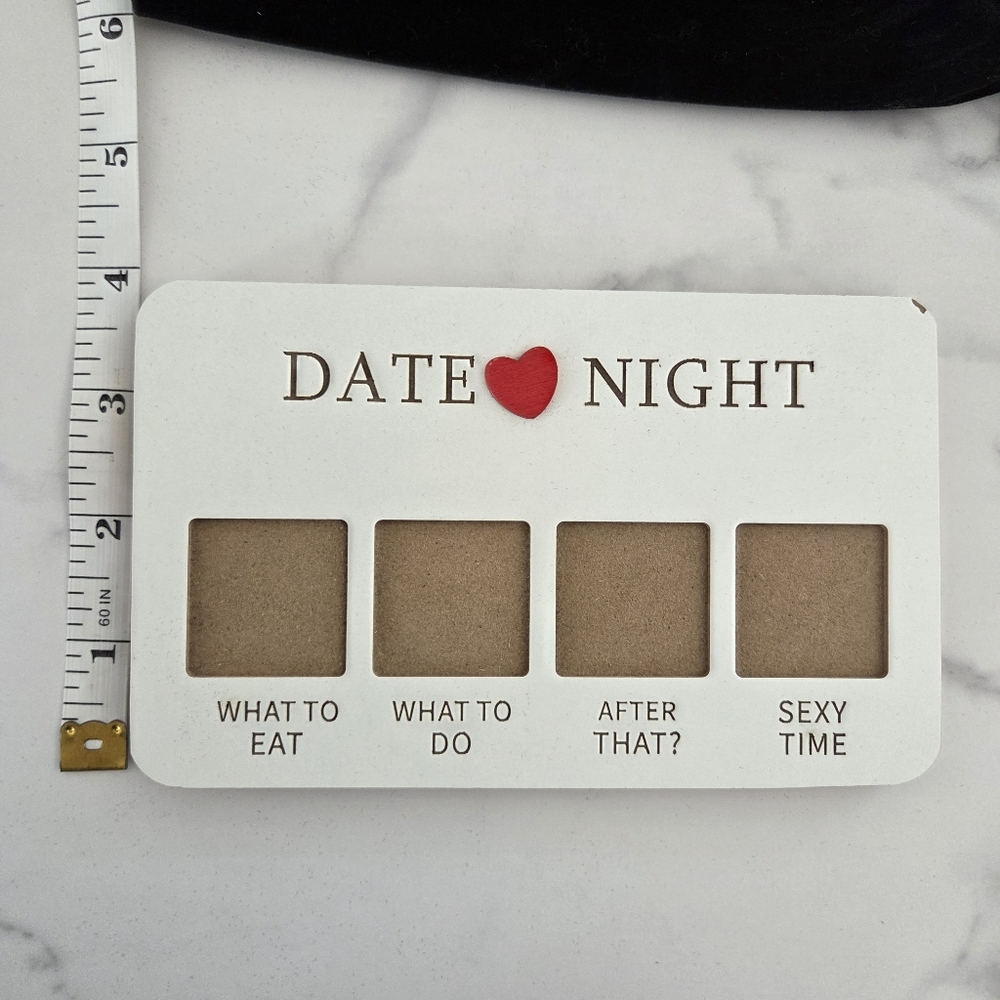Couples Date Night Wooden Dice Game Romantic Gift Set - Picture 5 of 5